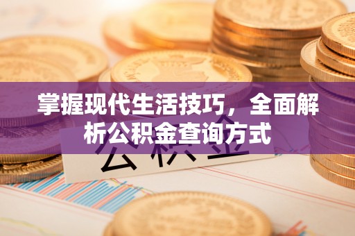 广西掌握现代生活技巧，全面解析公积金查询方式