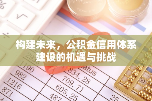 广西构建未来，公积金信用体系建设的机遇与挑战