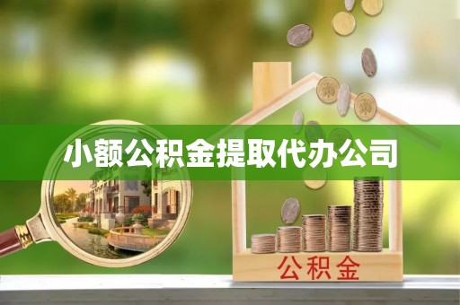 广西小额公积金提取代办公司