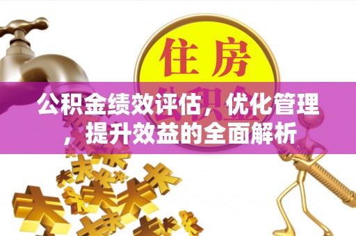 广西公积金绩效评估，优化管理，提升效益的全面解析