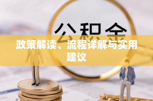 广西政策解读、流程详解与实用建议